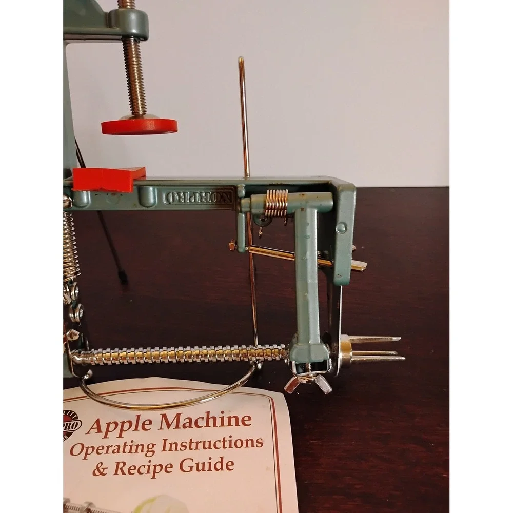Norpro Apple Machine Paring Coring Slicing Tool Green 860 861 864 865 Clamp On